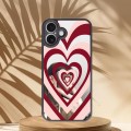Kalp Baskılı Aynalı Telefon Kılıfı