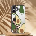 Avokado Baskılı Aynalı Telefon Kılıfı