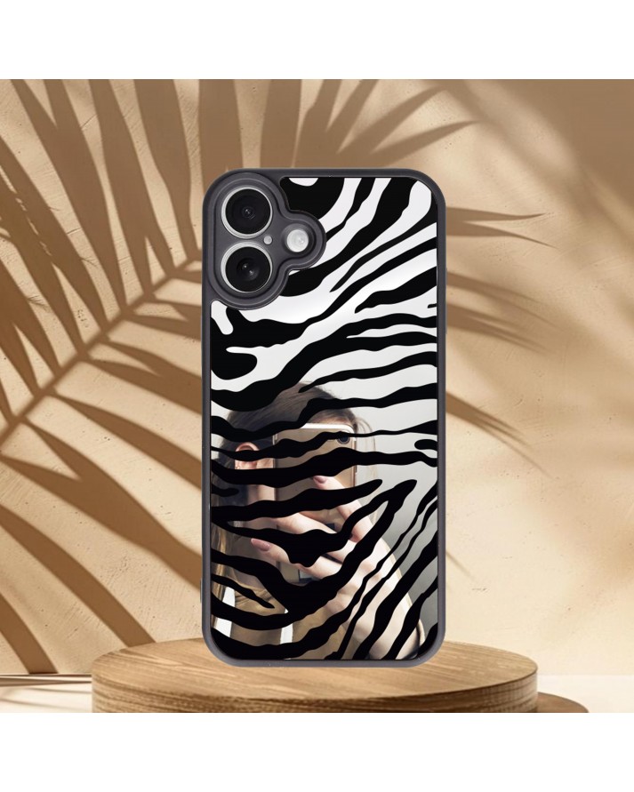 Design Baskılı Aynalı Telefon Kılıfı
