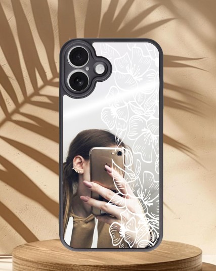 Design Baskılı Aynalı Telefon Kılıfı