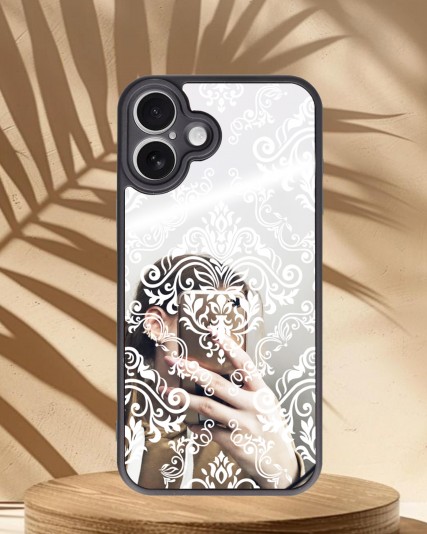 Design Baskılı Aynalı Telefon Kılıfı