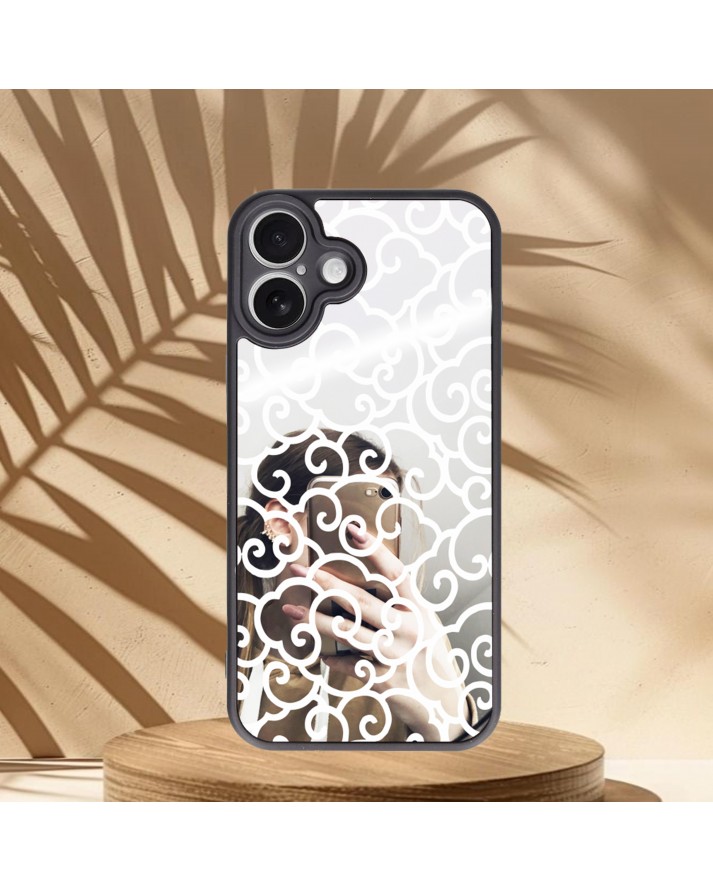 Design Baskılı Aynalı Telefon Kılıfı