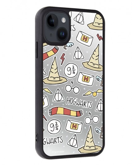 Harry Potter Baskılı Aynalı Telefon Kılıfı