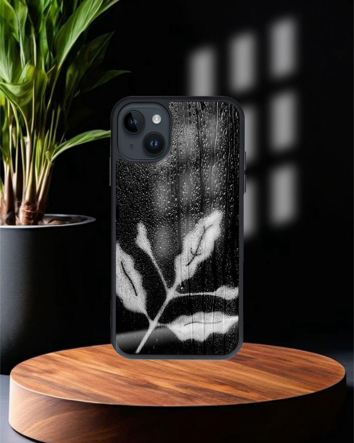 Fenerbahçe Baskılı Siyah Cam Telefon Kılıfı