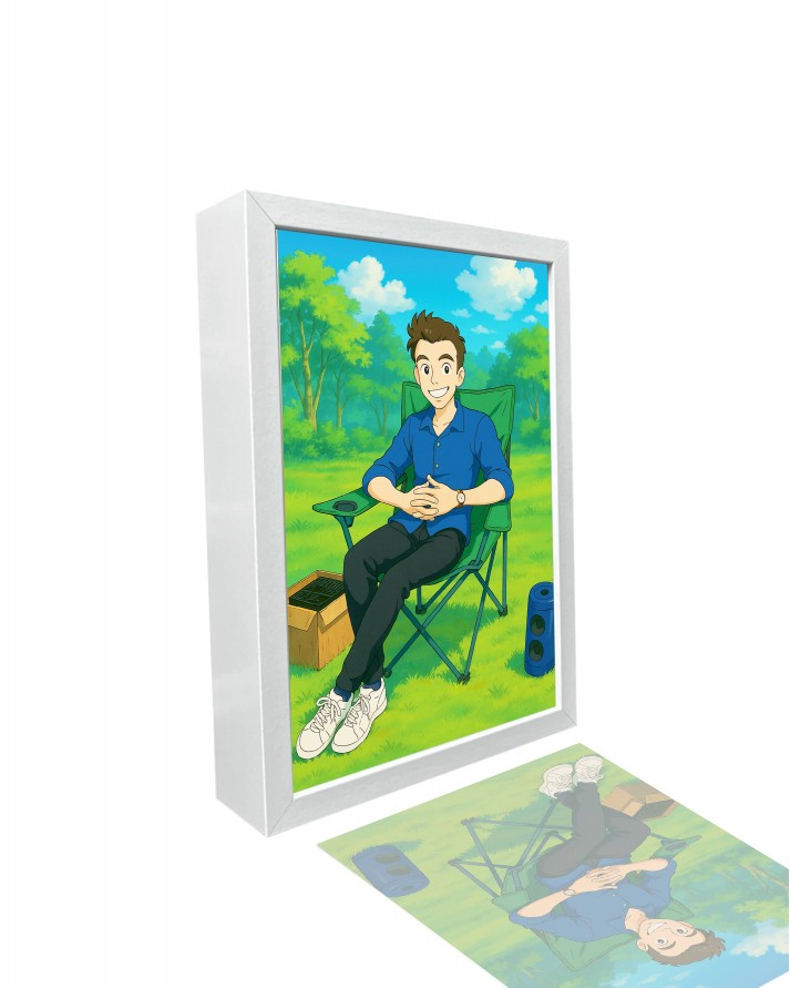 Kişiye Özel Fotoğraf Baskılı Işıklı Tablo