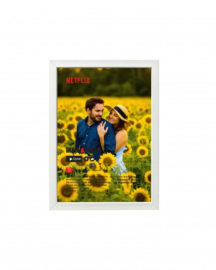 Kişiye Özel Netflix Baskılı Işıklı Tablo