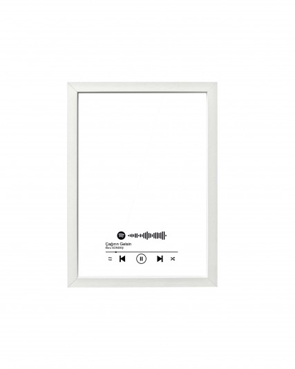 Kişiye Özel Spotify Baskılı Işıklı Tablo