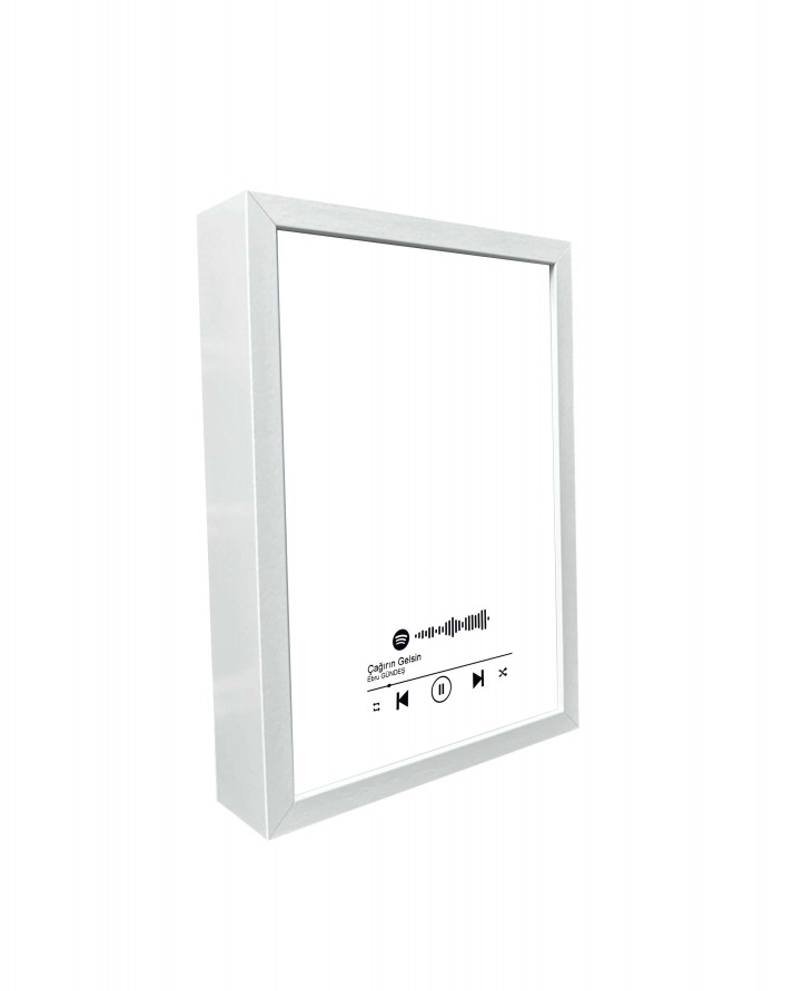 Kişiye Özel Spotify Baskılı Işıklı Tablo