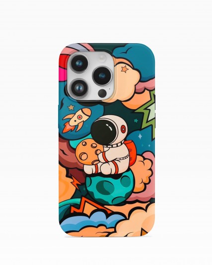 Astronot Baskılı Telefon Kılıfı