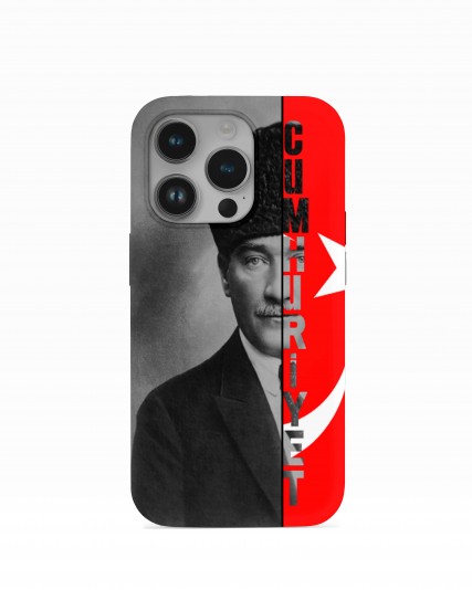 Atatürk Baskılı Telefon Kılıfı