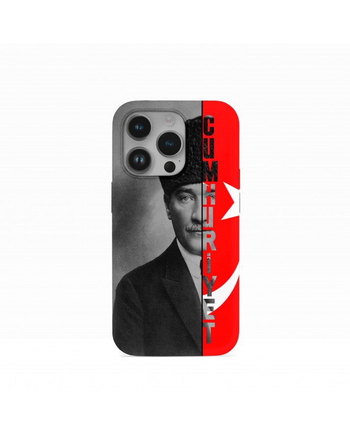Atatürk Baskılı Telefon Kılıfı